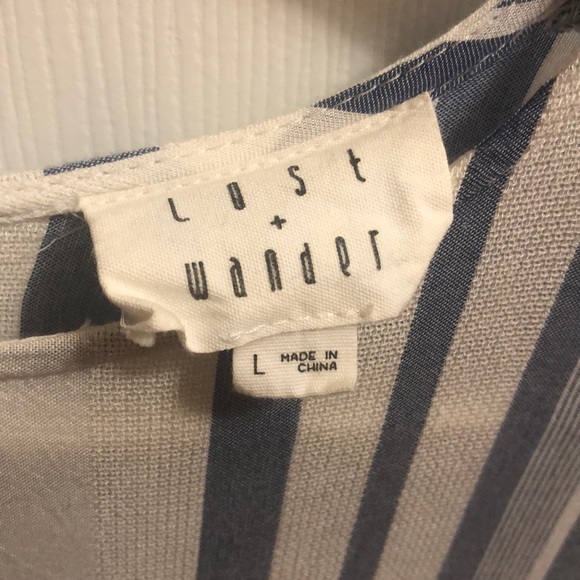 Striped summer dress - Picture 3 of 4